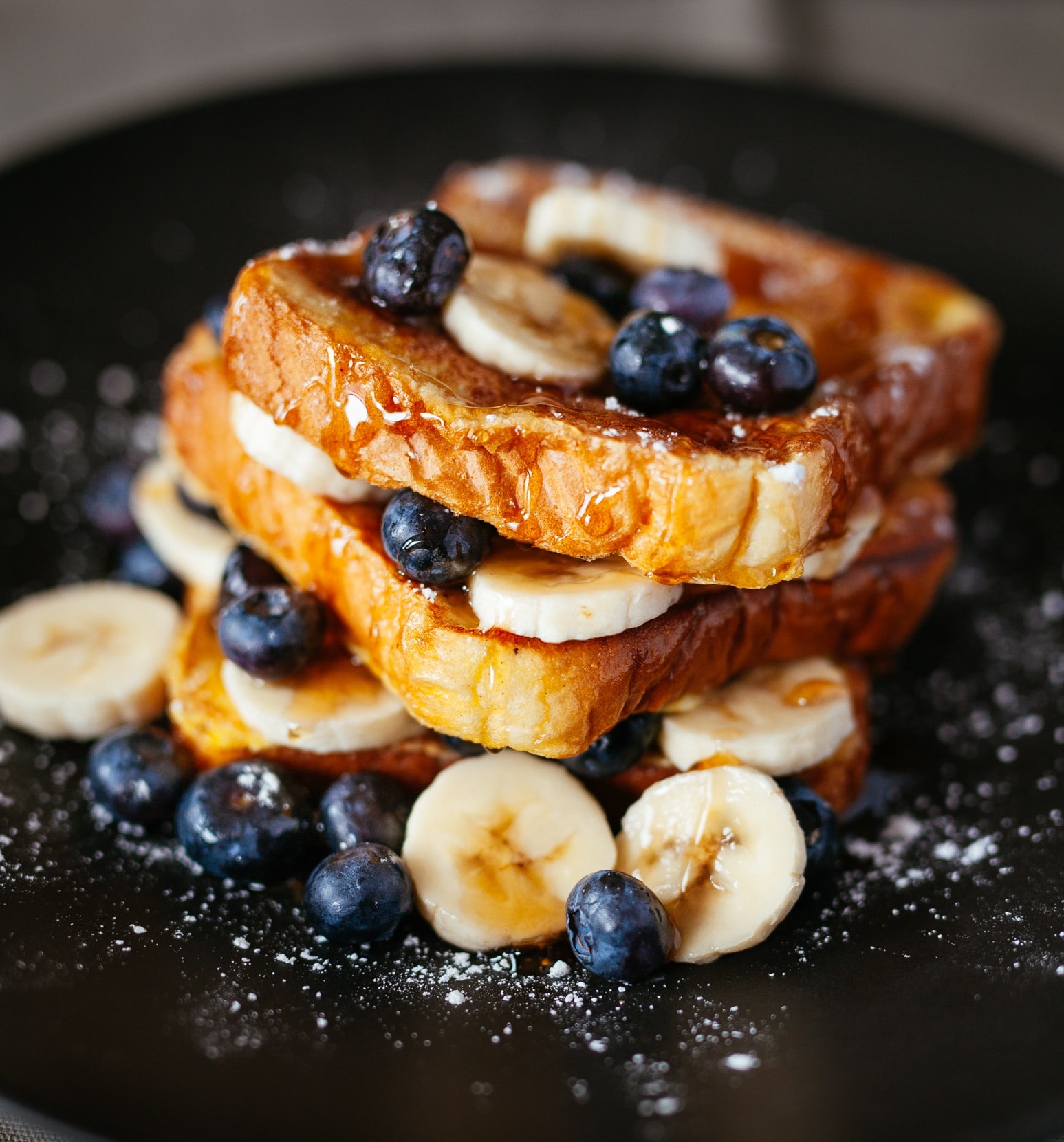 Pain perdu aux fruits